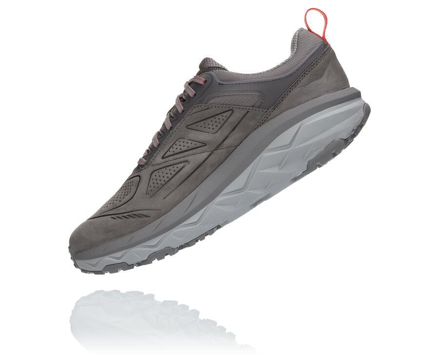 Hoka One One Trail Schoenen Heren - Challenger Laag Gore-Tex - Grijs - IK1836754